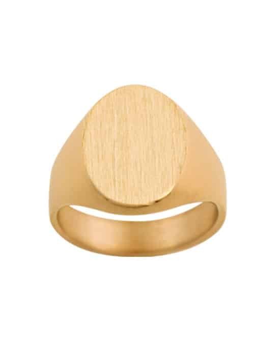 Chevalière Blason Sur Mesure en Or - Modèle Orion