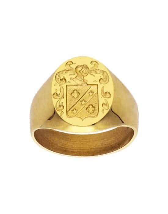 Chevalière Blason en Or - La Orion Générique