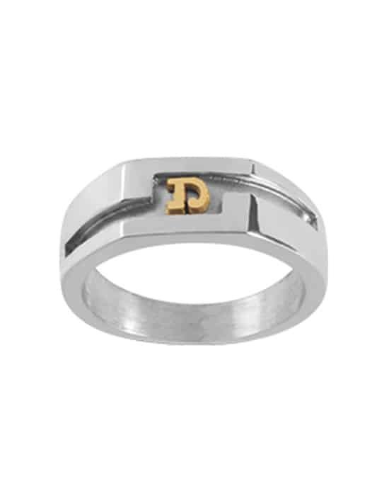 Chevalière Moderne en Argent Mathis