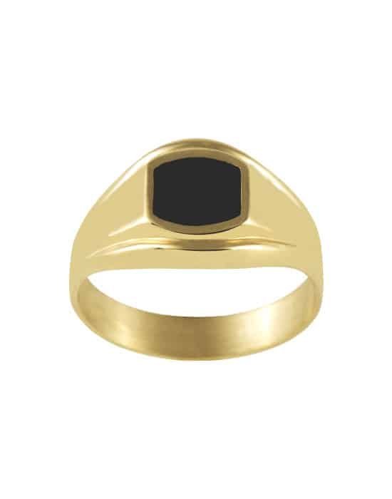 Chevalière Onyx en Or Heloïse